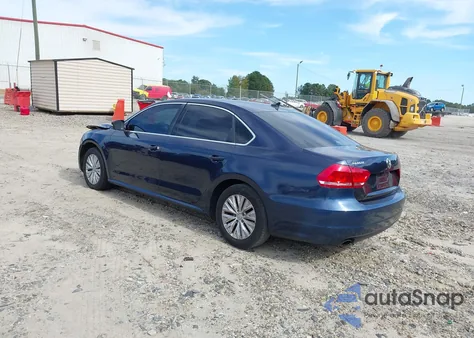 2014 Volkswagen Passat 1.8T Se из США, поврежденный, VIN 1VWBT7A38EC051282